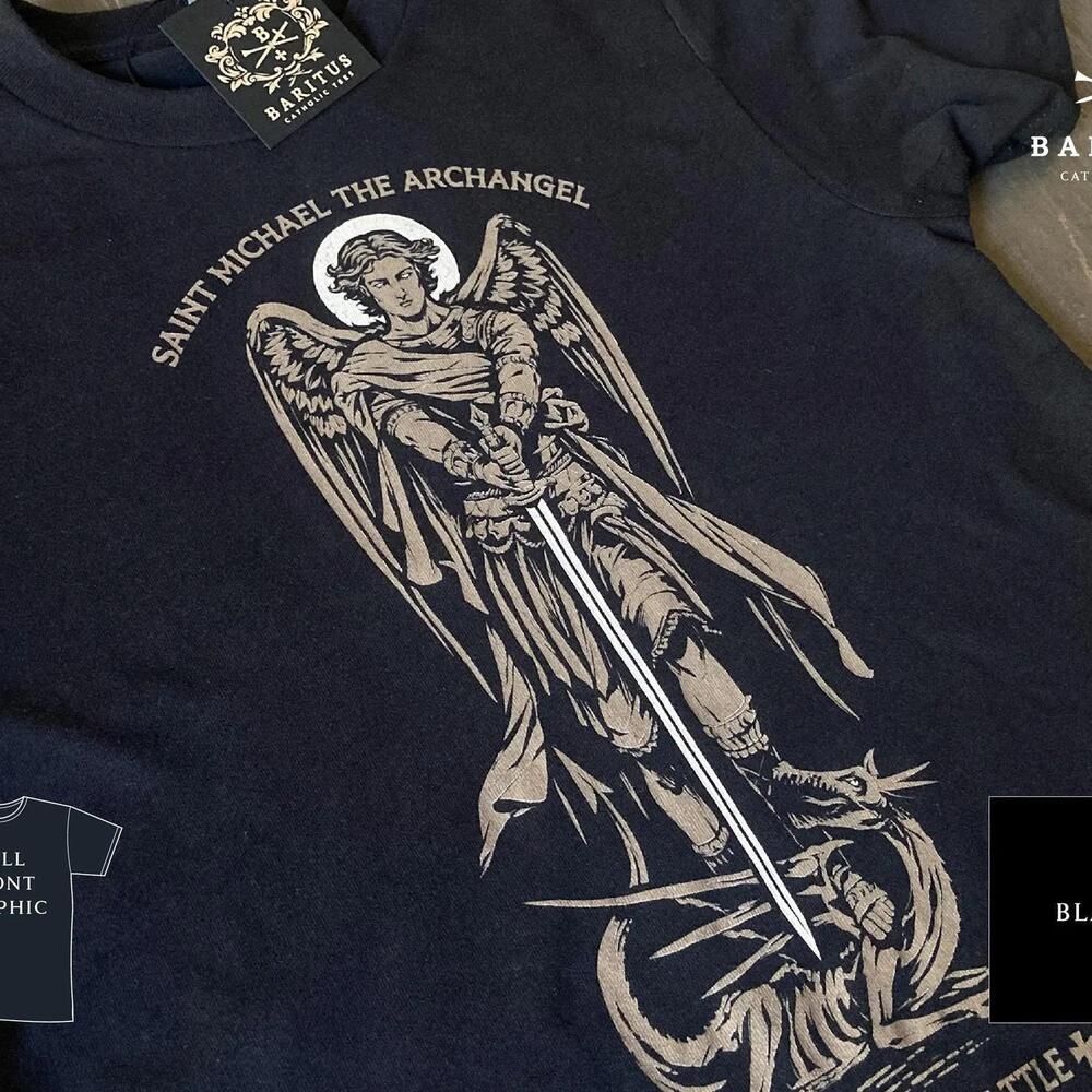 Youth Saint Michael The Archangel Unisex Tee